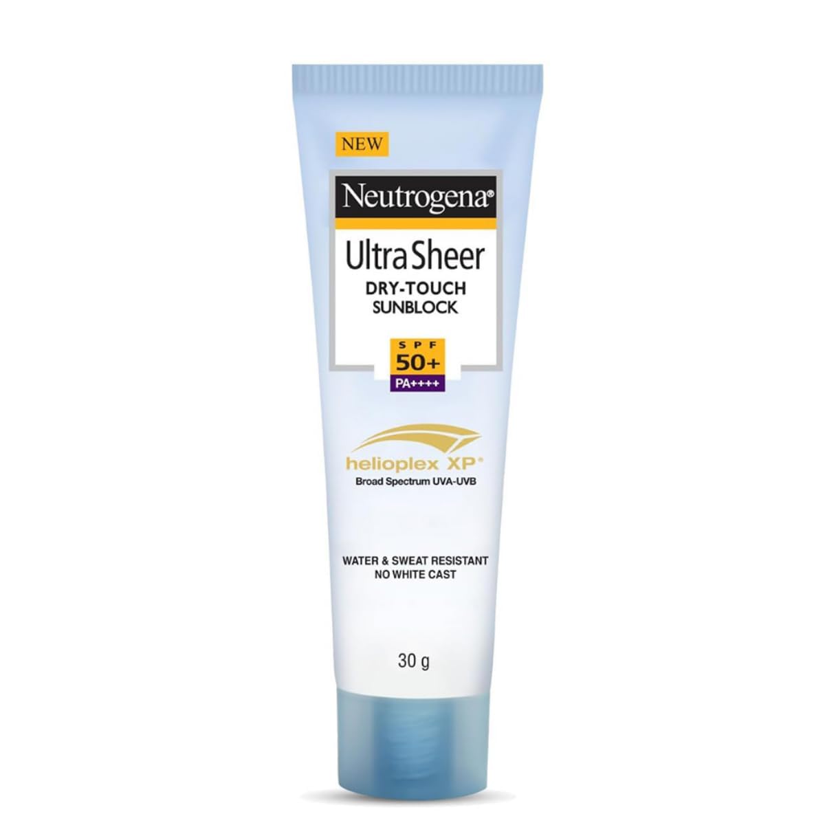 Neutrogena Ultra Sheer Sunscreen SPF 50+ PA+++ (30 g) | Lightweight, Non-Greasy Sun Protection