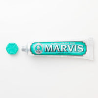Marvis Classic Strong Mint Toothpaste – 3.8 oz | Intense Mint Flavor, Fights Plaque, Freshens Breath