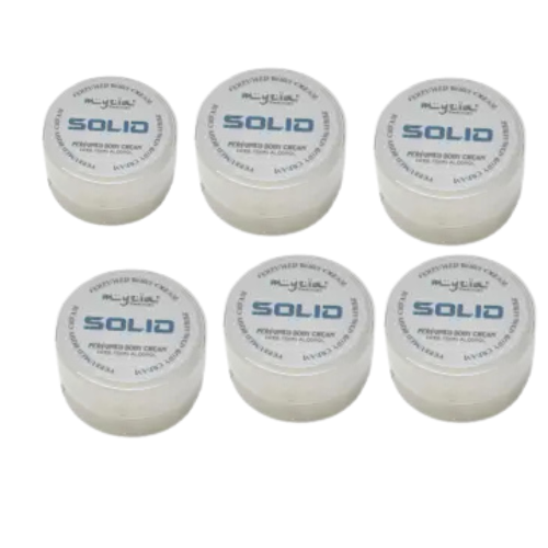 Myzia Solid' Perfumed Cream – Strong &amp; Long-Lasting Fragrance (Pack of 6)