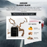 Jaguar Classic Black Eau de Toilette - 100 ml (For Men)