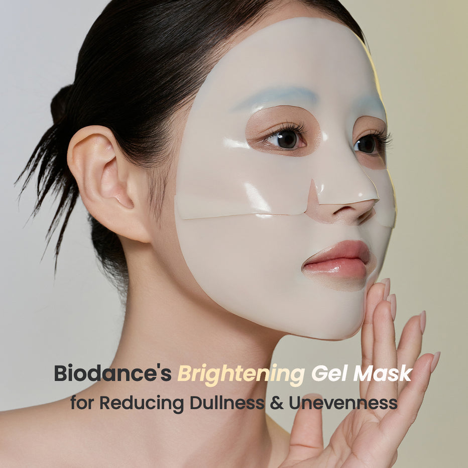 Biodance Radiant Vita Niacinamide Real Deep Mask (4 Sheets) | Brightening Glow Set