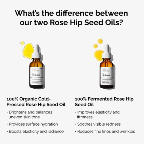 The Ordinary 100% Fermented Rose Hip Seed Oil – Regenerative & Brightening Facial Oil