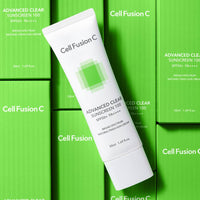 Cell Fusion C Advanced Clear Sunscreen 100 SPF50+/PA++++ (50ml) | Gentle Daily UV Protection
