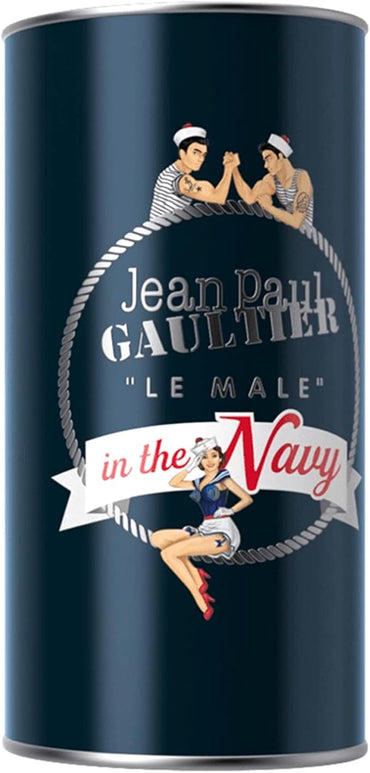 Jean Paul Gaultier Le Male In The Navy Eau de Toilette - 125ml | Fresh Marine Fougere Fragrance for Men