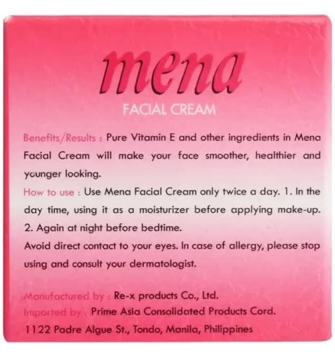 SQ Mena Facial Cream – 3g (Made in Thailand)