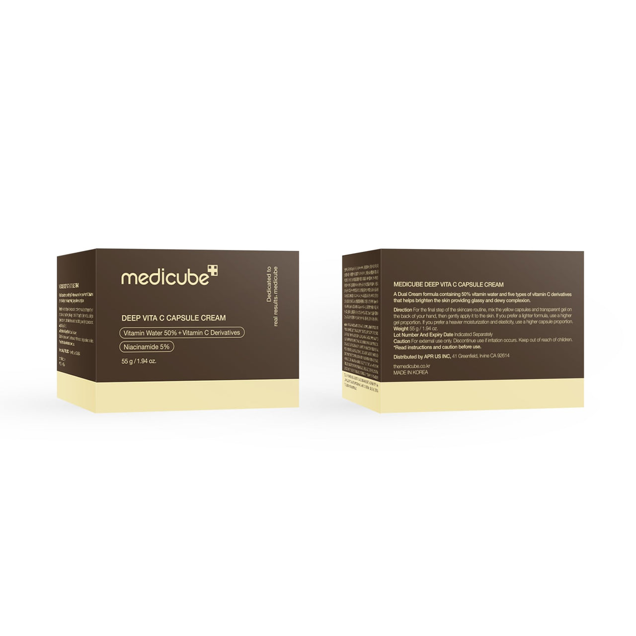 Medicube Deep Vitamin C Golden Capsule Face Moisturizer (55 g)