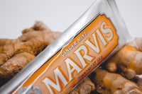 Marvis Ginger Mint Toothpaste – 75ml / 3.8 oz | Zesty Ginger & Cool Mint, Fights Plaque, Freshens Breath