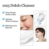 ROUND LAB 1025 Dokdo Cleanser | Hydrating Foam Face Wash with Deep Sea Water (150ml)