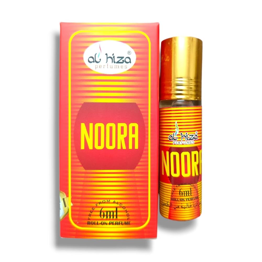 Al-Hiza Noora Attar - 6ml Roll-On Perfume | Alcohol-Free | Elegant & Long-Lasting Scent