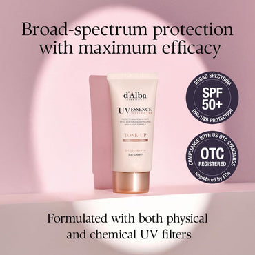 d’alba Piedmont Italian White Truffle Waterfull Tone‑Up Sunscreen Serum SPF 50+ PA++++ – 50 mL