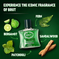 Brut Original After Shave Lotion for Men | Refreshing & Cooling After Shaving Liquid (100 ml0