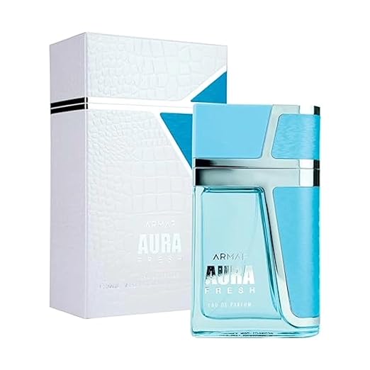 Armaf Aura Fresh Eau De Parfum for Men 100ml | Premium Woody Aromatic Long-Lasting Fragrance