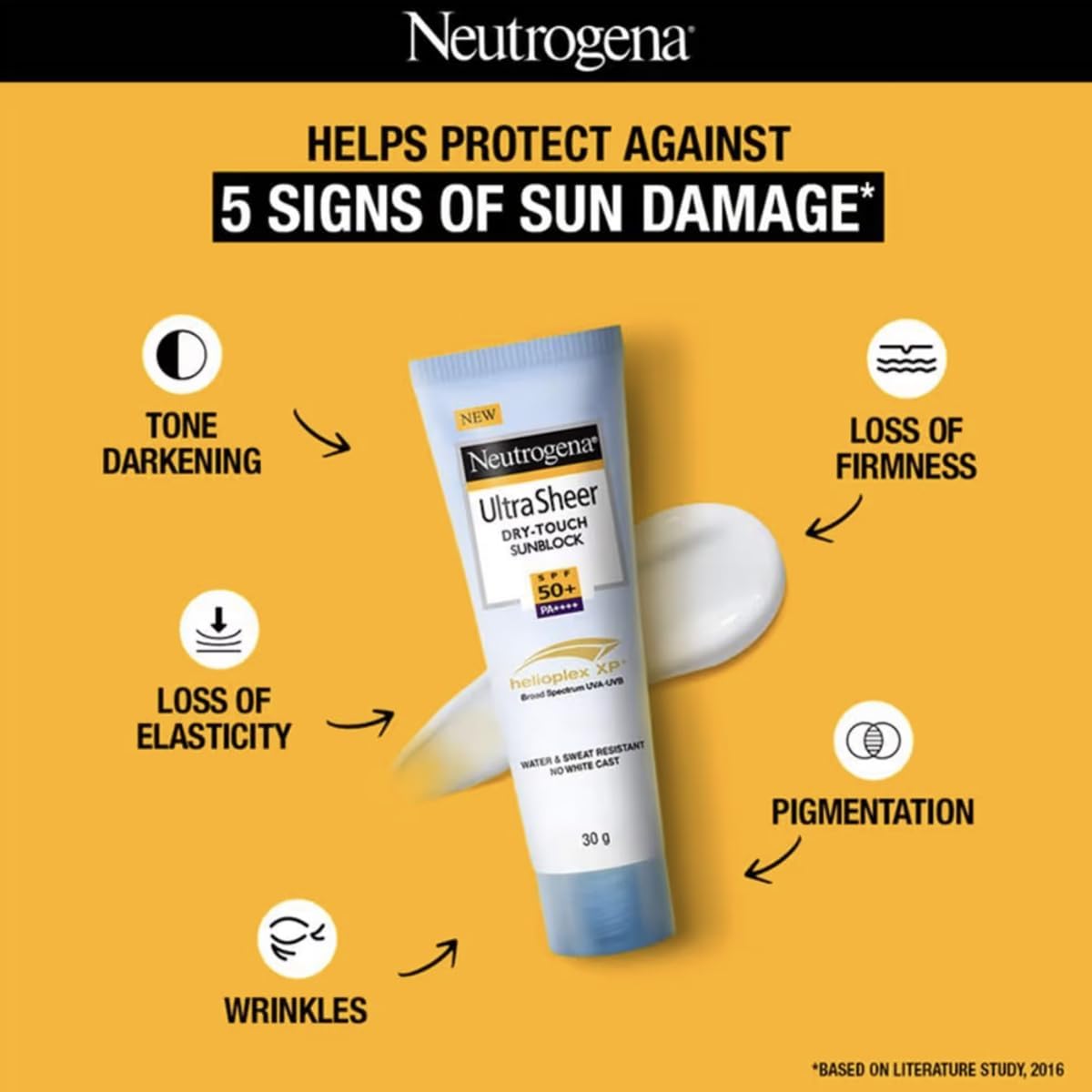 Neutrogena Ultra Sheer Sunscreen SPF 50+ PA+++ (30 g) | Lightweight, Non-Greasy Sun Protection
