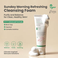 Axis-Y Sunday Morning Refreshing Cleansing Foam (120 ml)