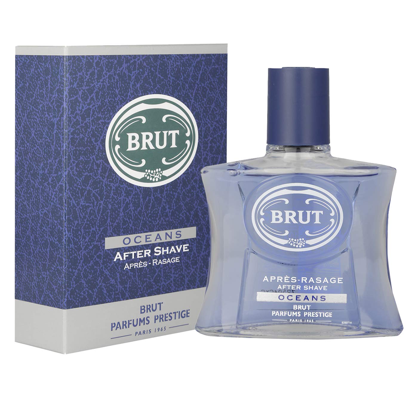 Brut After Shave Lotion for Men – Ocean | Refreshing & Cooling After Shaving Liquid, Long-Lasting Fragrance, Soothes & Hydrates Skin (100ml)