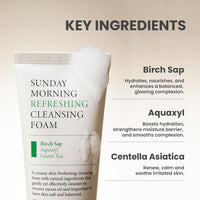 Axis-Y Sunday Morning Refreshing Cleansing Foam (120 ml)