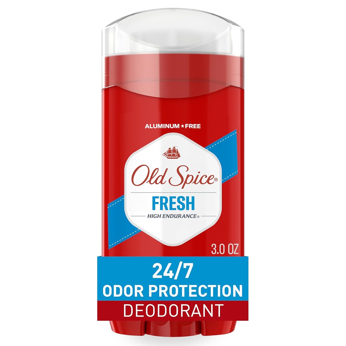 Old Spice High Endurance Fresh Scent Men's Roll-On Deodorant, 3 Oz