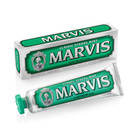 Marvis Classic Strong Mint Toothpaste – 3.8 oz | Intense Mint Flavor, Fights Plaque, Freshens Breath