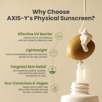 AXIS-Y Complete No-Stress Physical Sunscreen V3 SPF 50 (50ml)