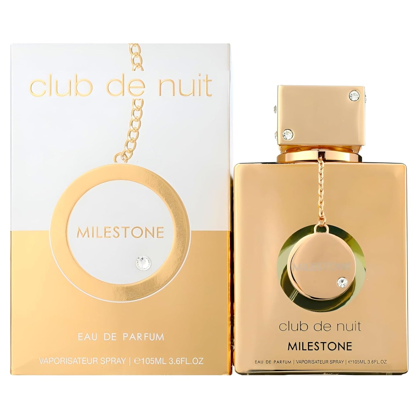 Armaf Club De Nuit Milestone Eau De Parfum for Men & Women 105ml | Unisex Long-Lasting Fragrance