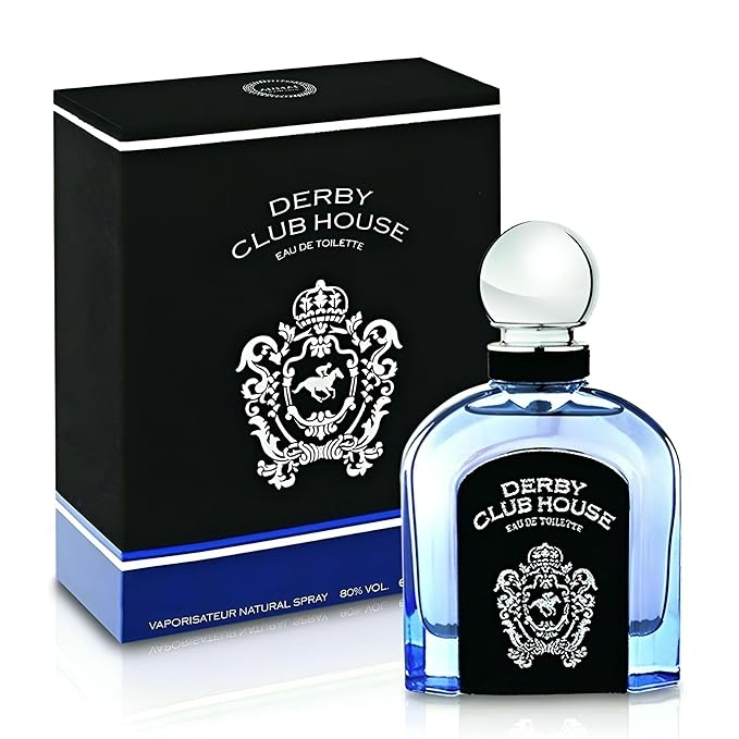 Armaf Derby Club House Eau De Toilette for Men – Oriental Long-Lasting Perfume, 100ml