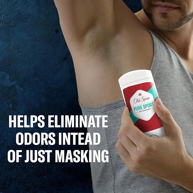 Old Spice High Endurance Invisible Solid Men's Anti Perspirant & Deodorant Pure Sport Scent