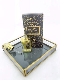 Oud Sharqia Perfume Oil – 12ml | Unisex Fragrance with Rose, Wood & Musk