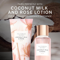 Victoria's Secret Coconut Milk and Rose Body Mist for Women, Feel Calm Women’s Fragrance, 250 ml