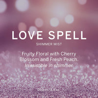 Victoria's Secret Love Spell Shimmer Mist, Body Spray for Women (250 ml)