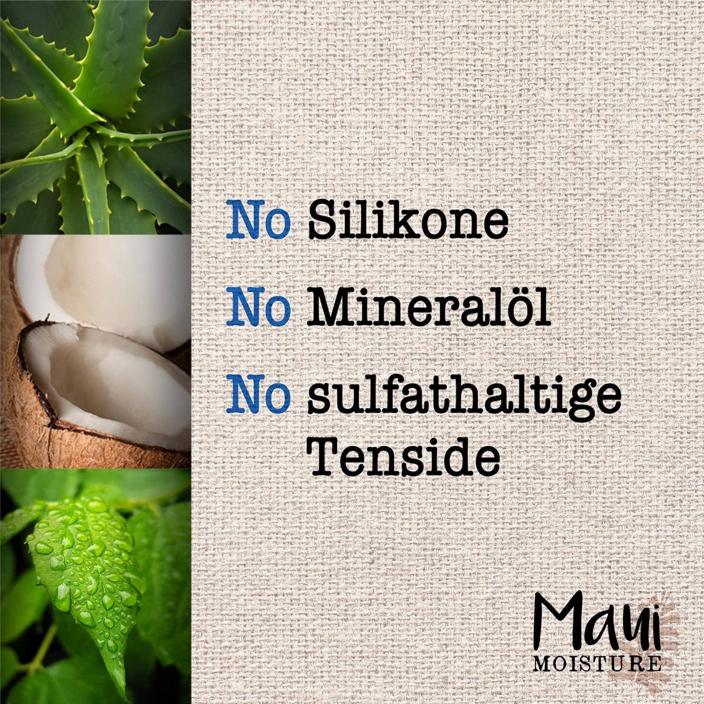 Maui Moisture Nourish & Moisture + Coconut Milk Shampoo (385 ml)