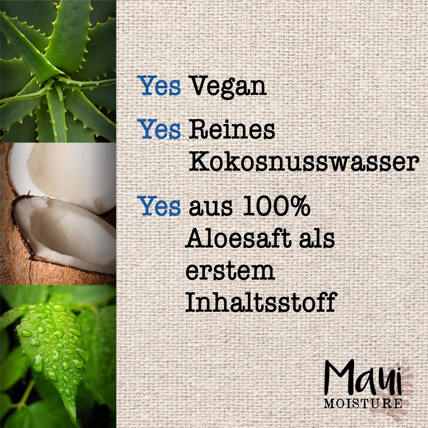 Maui Moisture Nourish & Moisture + Coconut Milk Shampoo (385 ml)