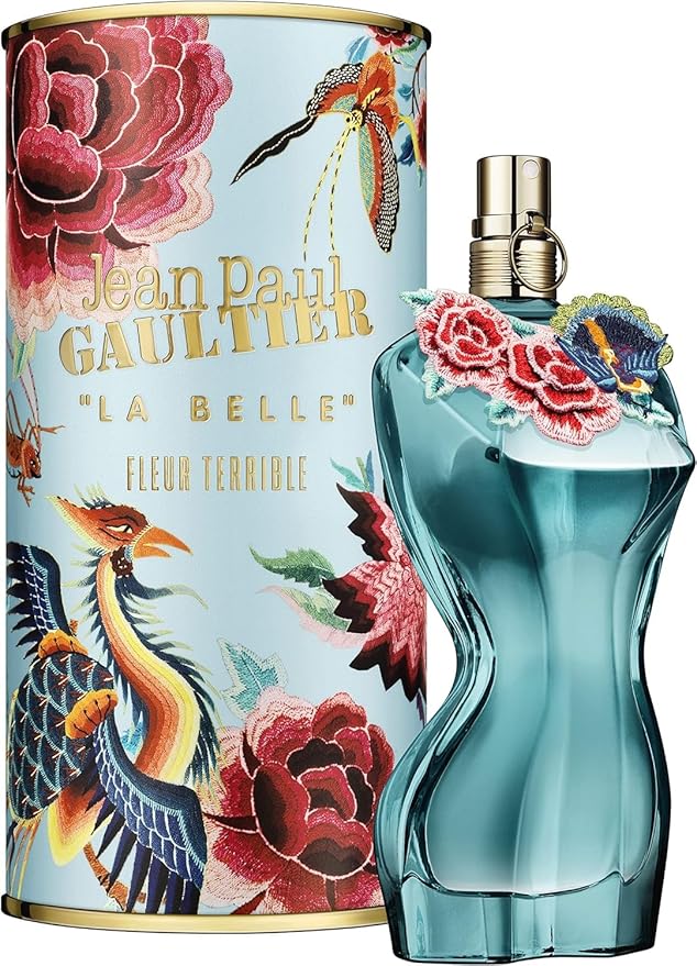 Jean Paul Gaultier La Belle Fleur Terrible Eau de Parfum - 100ml | Fresh Floral Aquatic Fragrance for Women