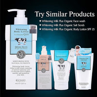 Scentio Milk Plus Organic Whitening Body Lotion with Co-Enzyme Q10 & Milk Protein – 400ml (Made in Thailand)