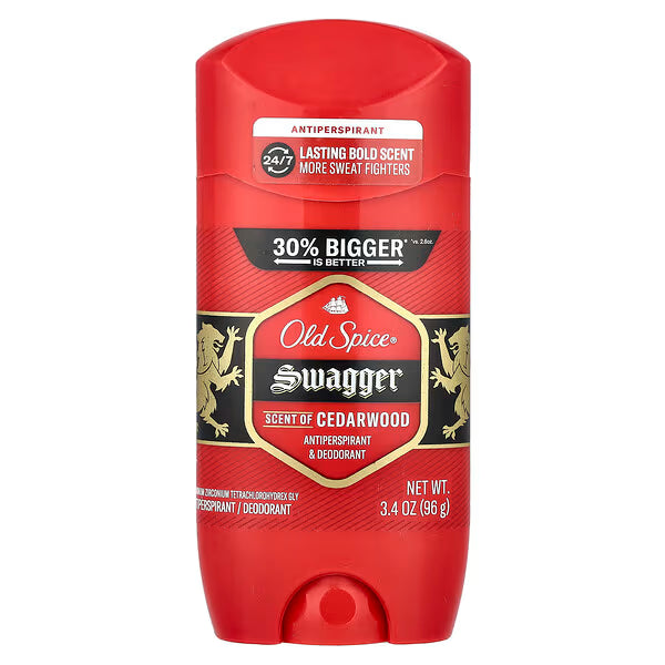 Old Spice, Swagger Antiperspirant & Deodorant, Cedarwood, 3.4 oz (96 g)