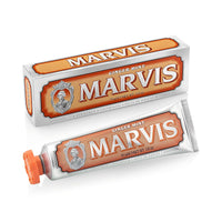Marvis Ginger Mint Toothpaste – 75ml / 3.8 oz | Zesty Ginger & Cool Mint, Fights Plaque, Freshens Breath
