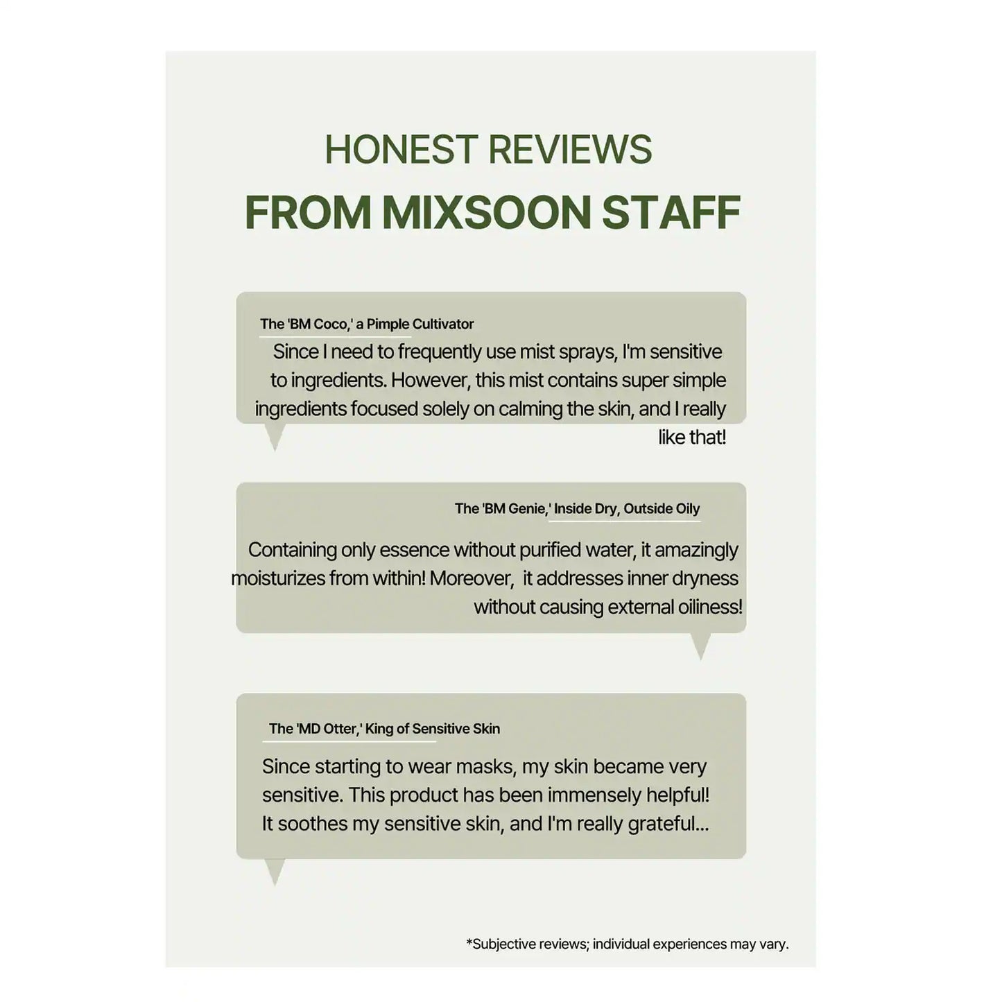 Mixsoon Calming Boosting Mist (50 ml)