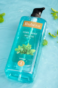 Rubera Cool Mint Shower Gel – Refreshing & Energizing Body Cleanser (1000ml)