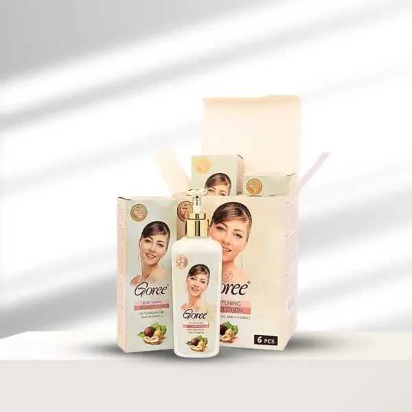 Goree Lightening Body Lotion with Vitamin E & Argan Oil