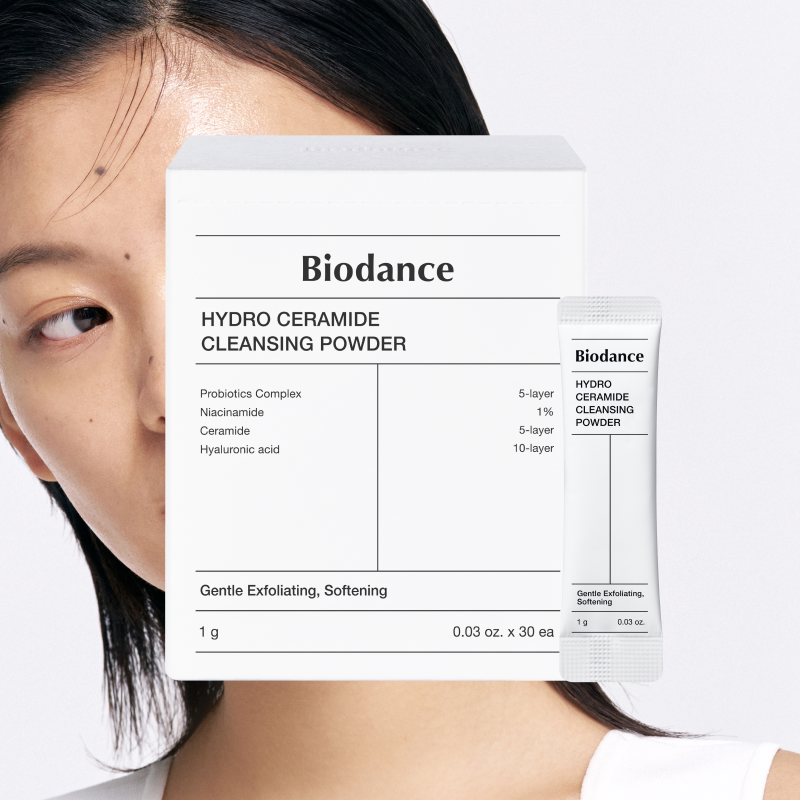 Biodance Hydro Ceramide Cleansing Powder (1g) | Gentle Travel‑Friendly Cleanser