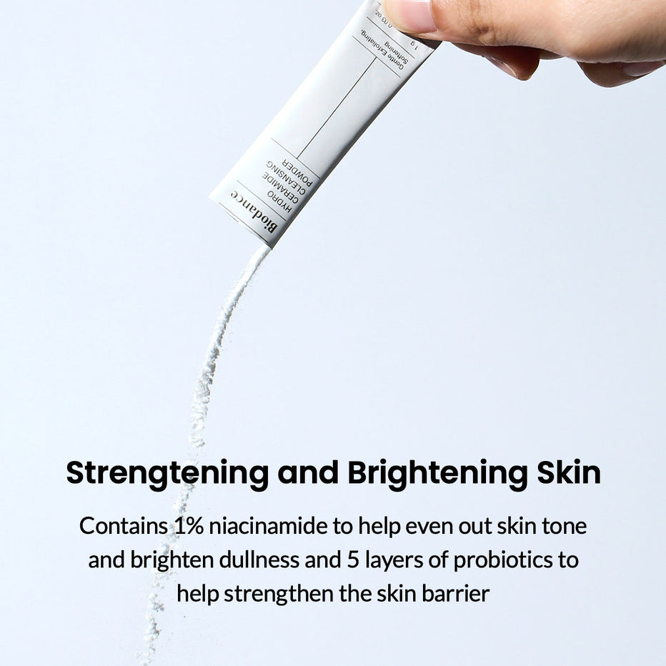 Biodance Hydro Ceramide Cleansing Powder (1g) | Gentle Travel‑Friendly Cleanser