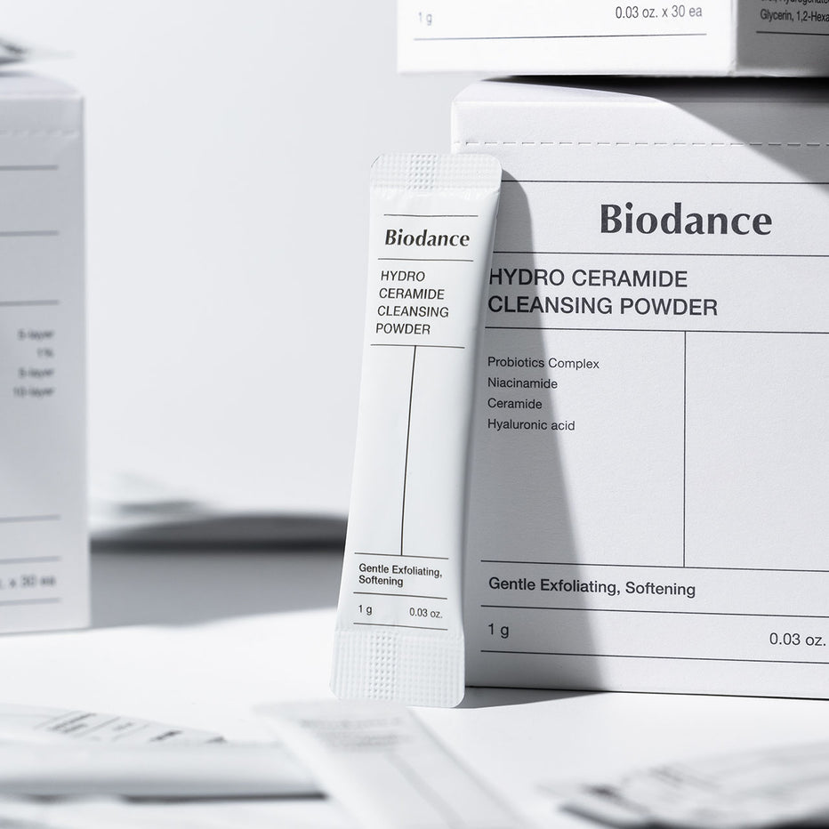 Biodance Hydro Ceramide Cleansing Powder (1g) | Gentle Travel‑Friendly Cleanser