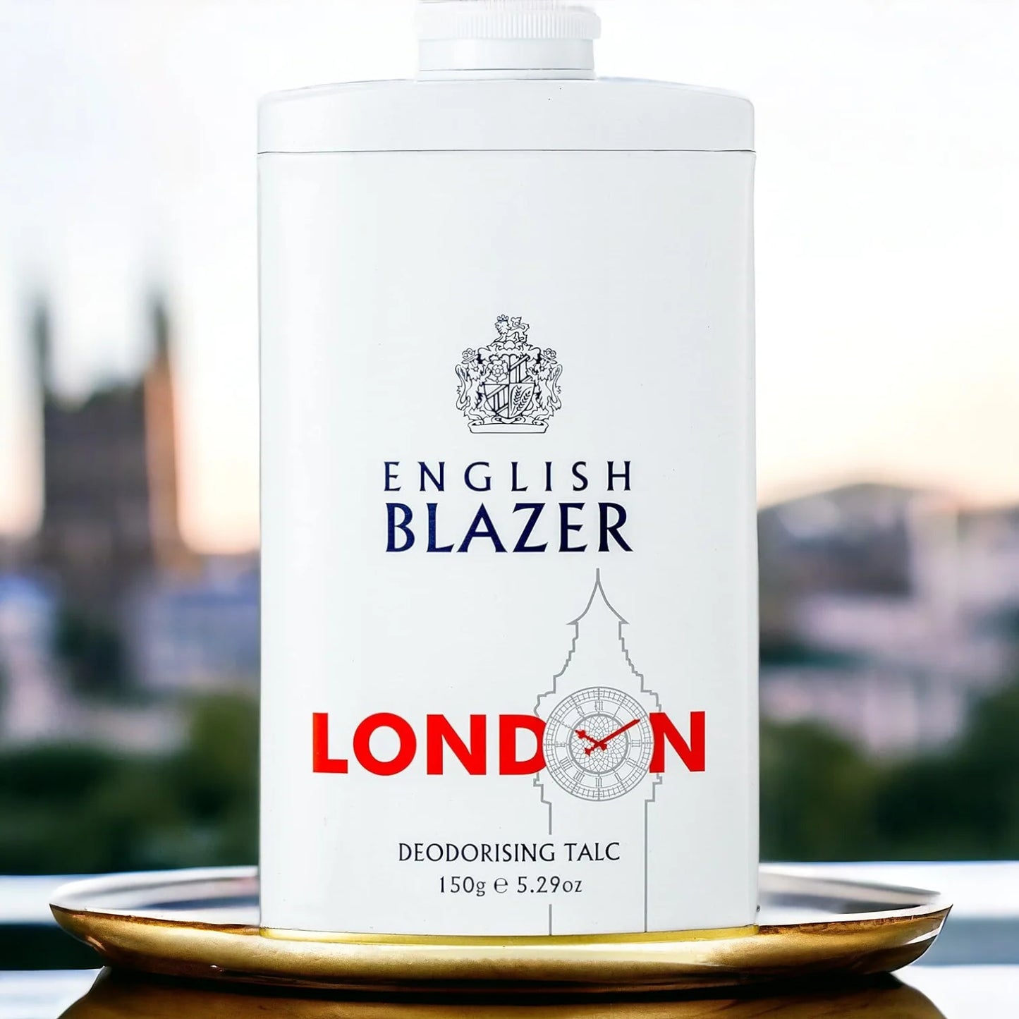 English Blazer Talc London (250g) | Elegant & Refreshing Body Talc for Men