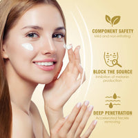 NISA Lovely Gold Whitening Cream | Skin Brightening & Glowing Face Cream (30g)