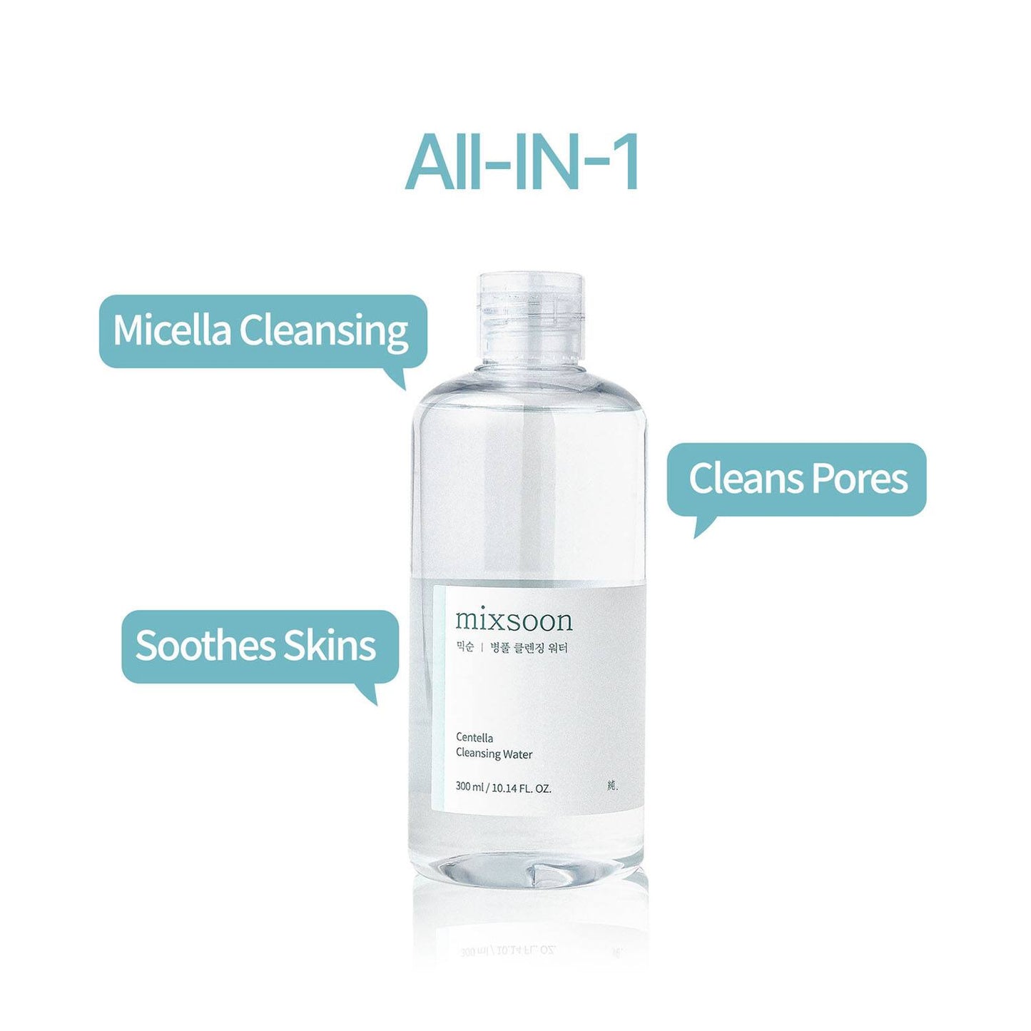 Mixsoon Centella Cleansing Water (300 ml)