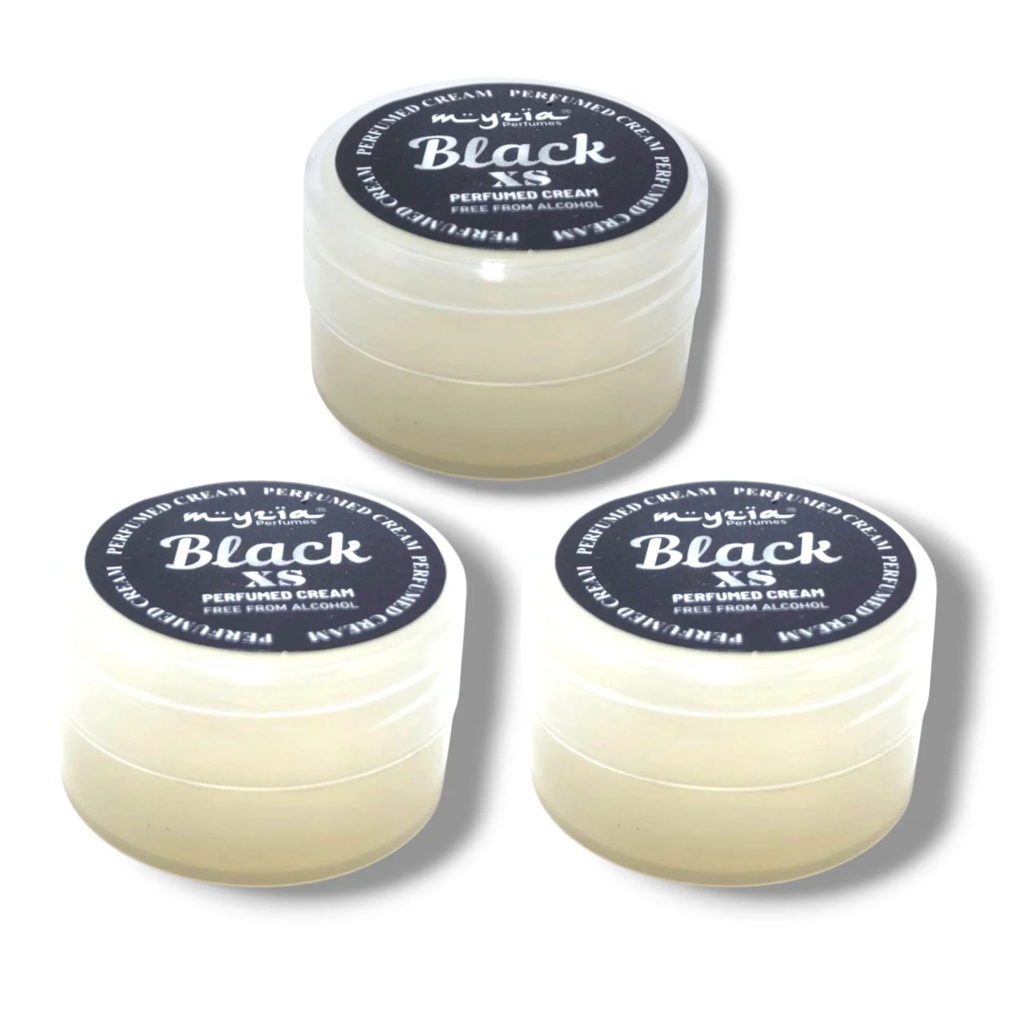 Myzia Black Oud Perfumed Cream – Rich Oriental Fragrance (Pack of 3)