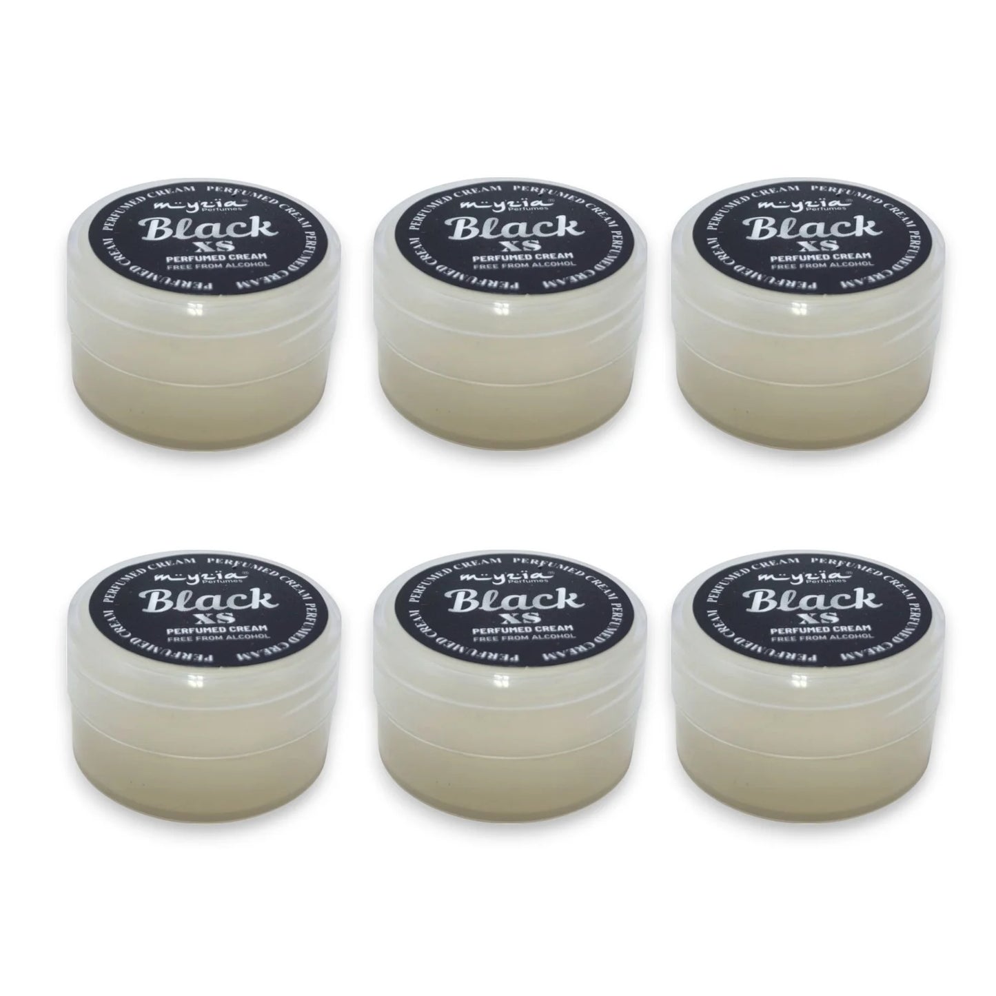 Myzia Black Oud Perfumed Cream – Rich Oriental Fragrance (Pack of 6)