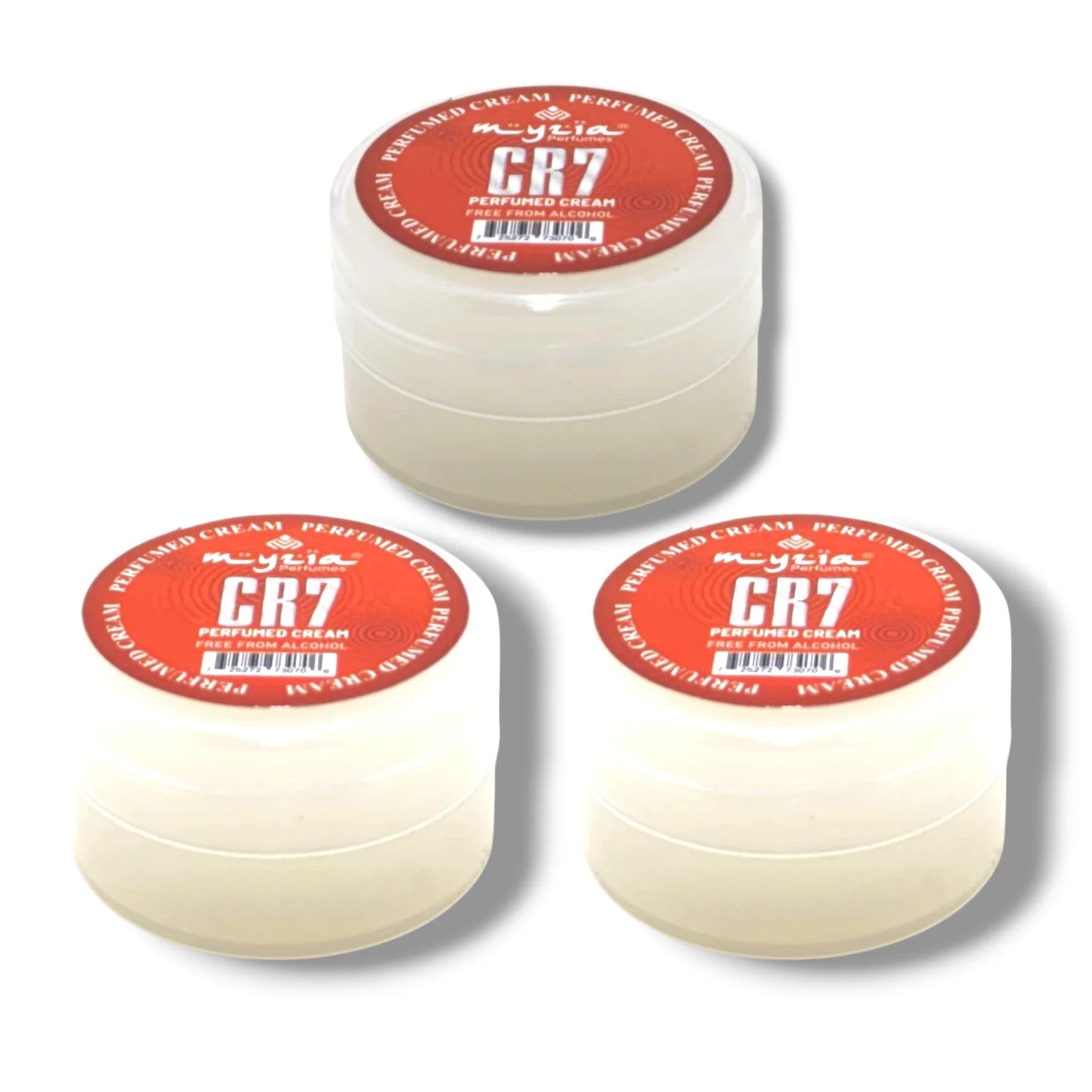 Myzia CR7 Perfumed Cream – Bold & Long-Lasting Fragrance | Deep Moisturizing Body Cream (Pack of 3)