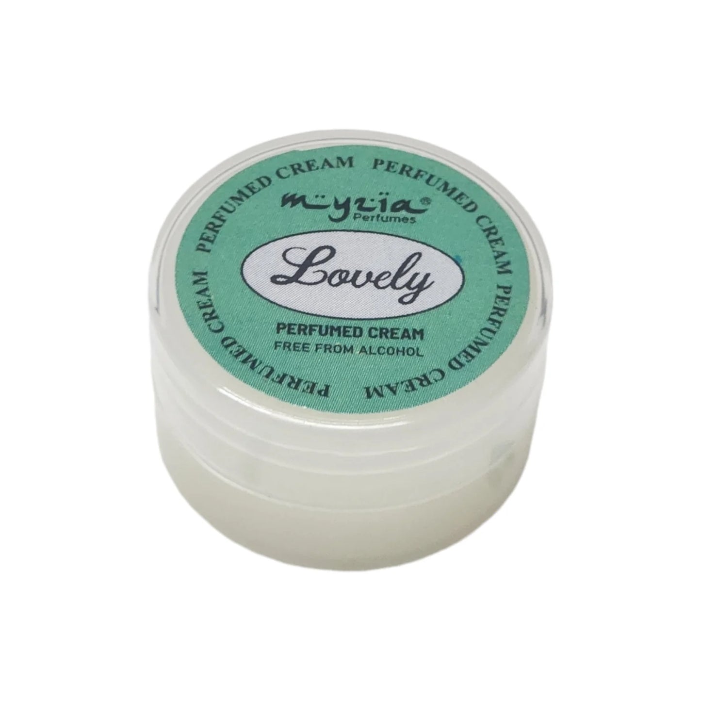 Myzia Lovely Perfumed Body Cream – 10g Each, Pack of 12 | Soft, Floral Fragrance