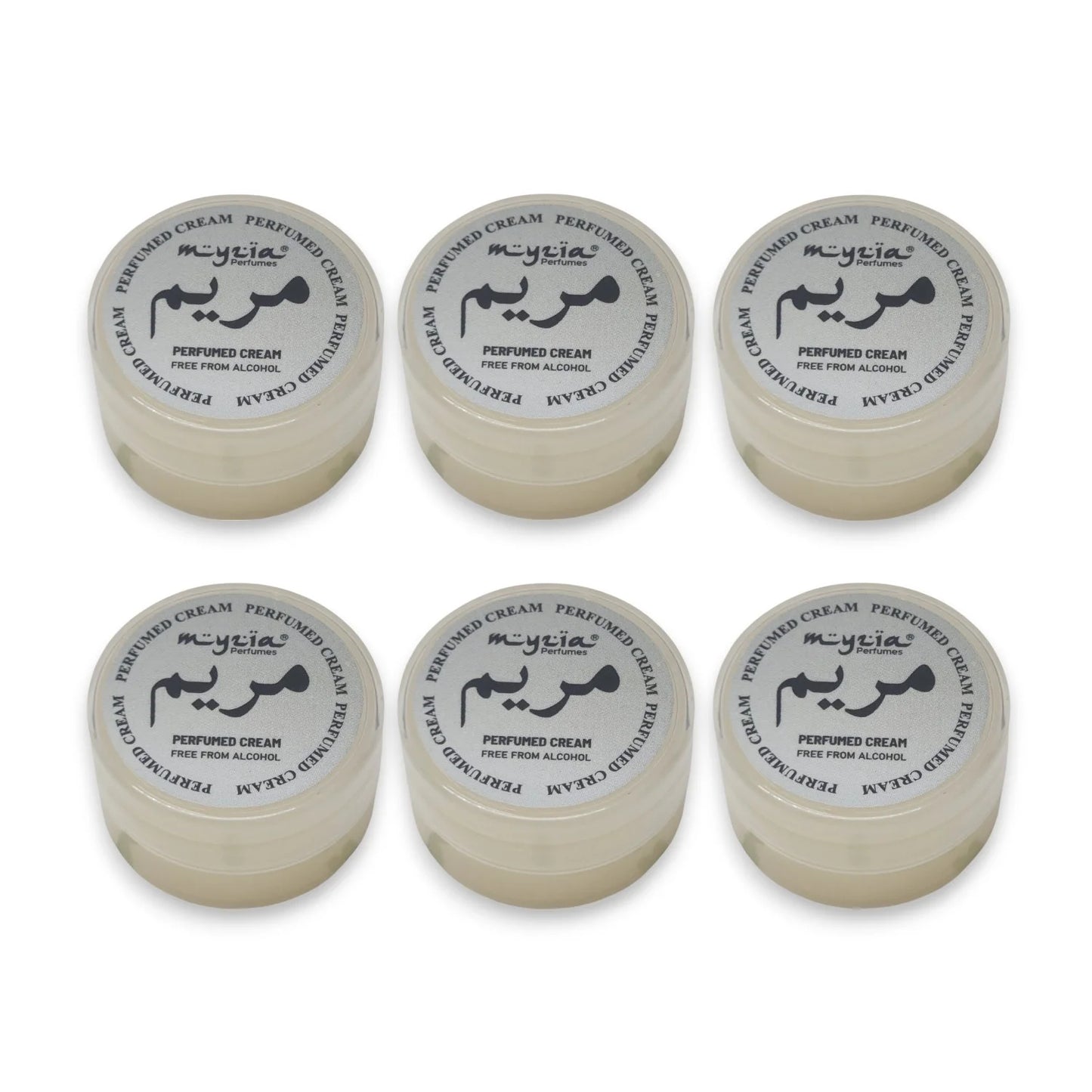 Myzia Maryam Perfumed Cream – Elegant Floral Fragrance (Pack of 6)