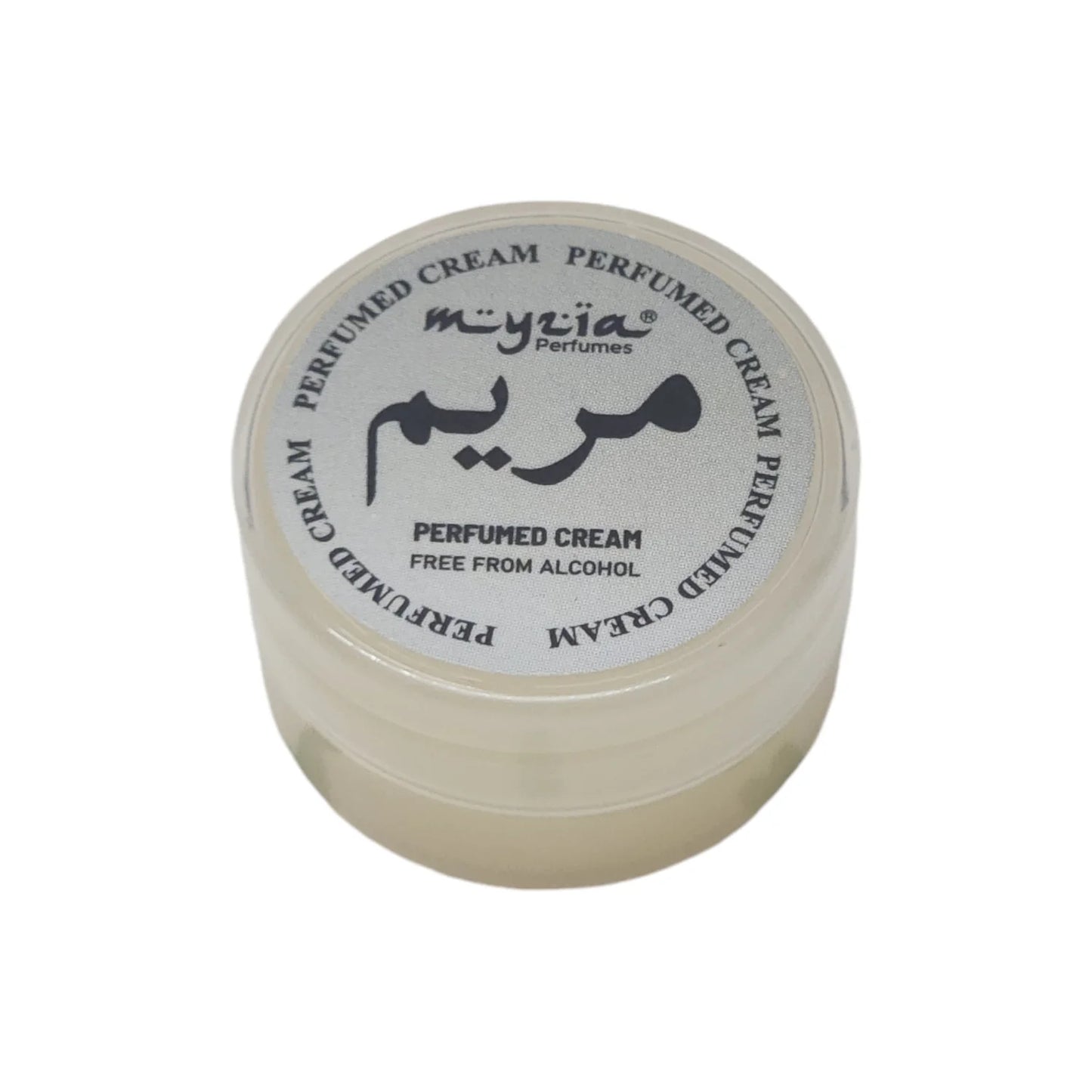 Myzia Maryam Perfumed Body Cream – 10g Each, Pack of 12 | Soft, Elegant Fragrance